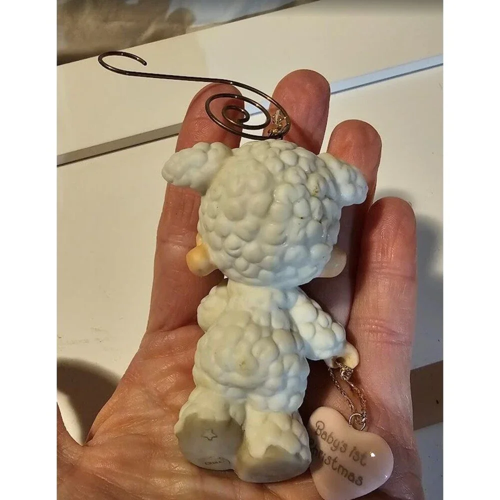Precious Moments Baby's First Christmas Figurine 587826 Ornament Collectible '99